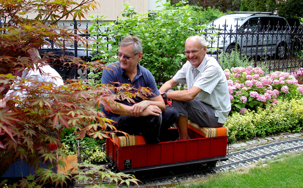 02 Die Fahrt beginnt mit Hans und Edi