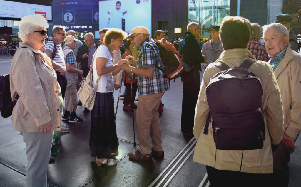 02 Treffen im HB Zürich