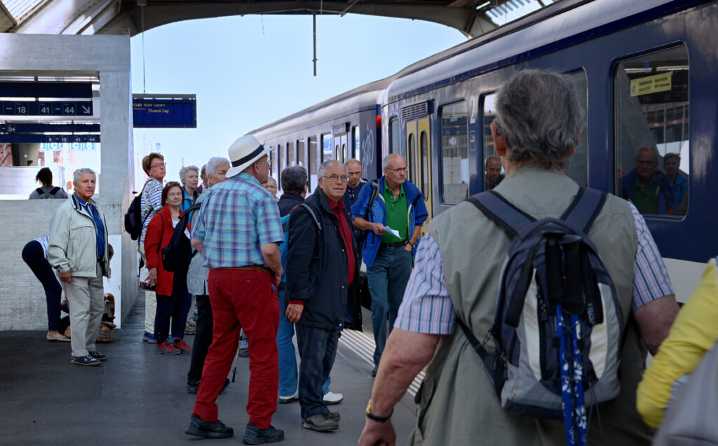 02 Vor der Abfahrt im HB Zürich