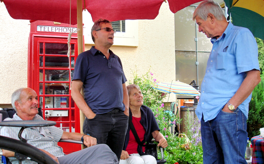 14 Edi, Hans, Marliese und Bruno