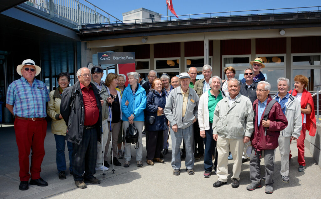 44 Gruppenfoto auf dem Stanserhorn
