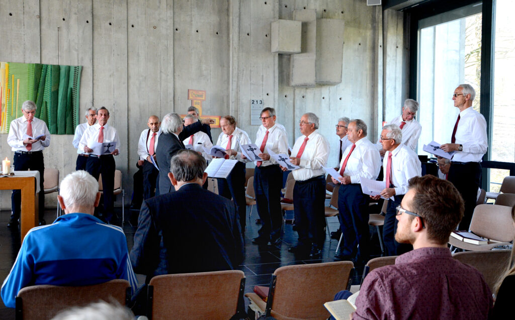 Es geht los mit dem Konzert 